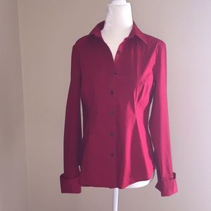 G.H.Bass&Co, women button down dress shirt size M